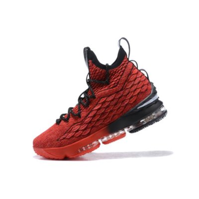 Nike Erkek Lebron 15 Pe Kırmızı / Siyah Basketbol Ayakkabısı Türkiye - RE8MSAAL